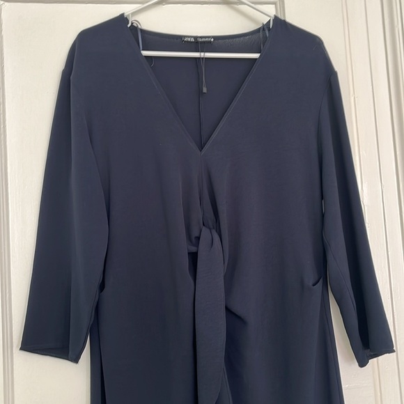 🌸Zara Knotted Fluid Dress - Picture 5 of 7